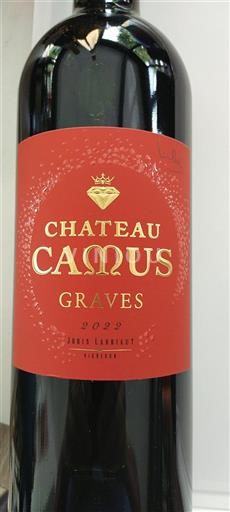 Burdeos Graves Chateau Camus 2022
