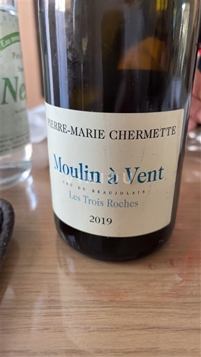 Beaujolais Moulin-à-vent Pierre-Marie Chermette Les Trois Roches 2019
