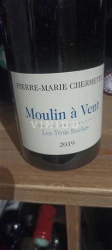 Beaujolais Moulin-à-vent Pierre-Marie Chermette Les Trois Roches 2019