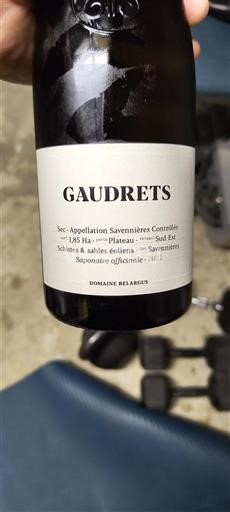 Loirevallei Savennières Domaine Belargus Gaudrets 2022