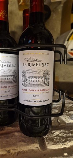 Bordeaux Blaye-Côtes-de-Bordeaux Château Le Rimensac 2022
