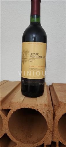Burdeos Lussac-Saint-Émilion Castenet 2002