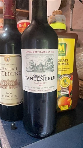 Bordeaux Haut-Médoc Grand Cru Château Cantemerle 2018