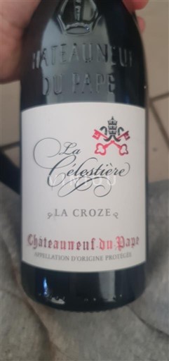 Vallée du Rhône Châteauneuf-du-pape La Célestière La Croze 2022