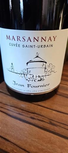 Bourgondië Marsannay Jean Fournier Saint-Urbain 2022