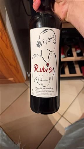 Burdeos Moulis-en-Médoc Lalaudey Rubis 2016