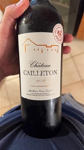 Bordeaux Graves Château Cailleton 2019