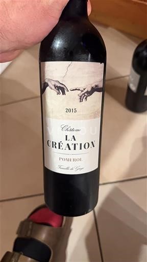 Burdeos Pomerol Château La Création 2015