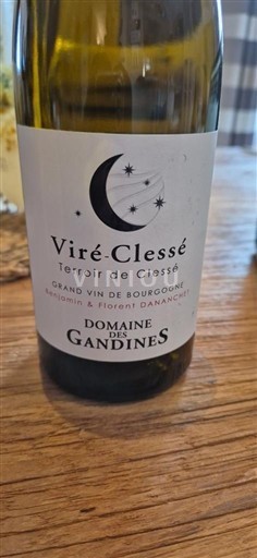 Burgund Viré-Clessé Domaine Des Gandines Terroir de Clessé 2021