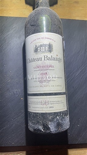 Burdeos Saint-Estèphe Château Balange 1998
