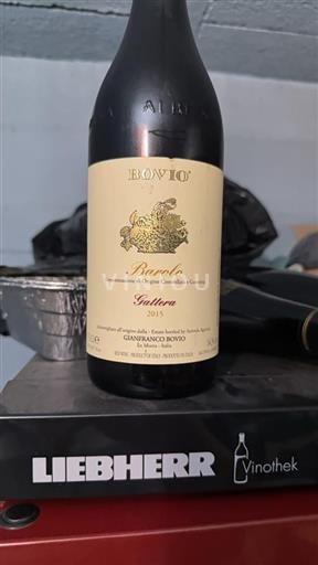 Piémont Barolo Gianfranco Bovio Gattera 2015