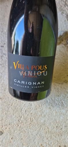 Languedoc ja Roussillon Katalonianrinteet Villa Pous Carignan Vieilles Vignes 2023