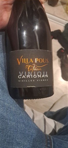 Languedoc in Roussillon Katalonske obale Villa Pous Carignan Vieilles Vignes 2023