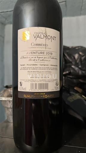Languedoc Corbières Château Valmont Aventure 2019