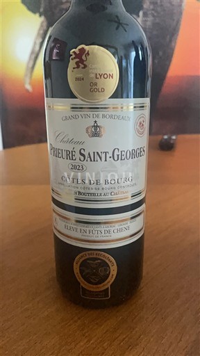 Burdeos Côtes-de-bourg Château Prieuré Saint Georges 2023