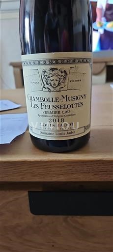 Bourgondië Chambolle-Musigny Premier Cru Louis Jadot Les Feusselottes 2018