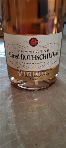 Champagne Champagner Alfred Rothschild & Co Excellence Rosé Ohne Jahrgang