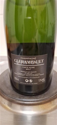 Samppanja Clerambault Carte Noire Ei vuosikertaa
