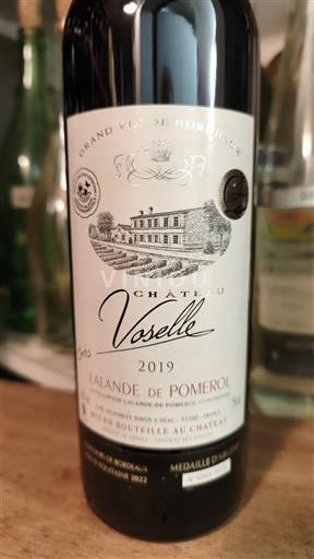 Bordoja Lalande-de-pomerol Château Voselle 2019