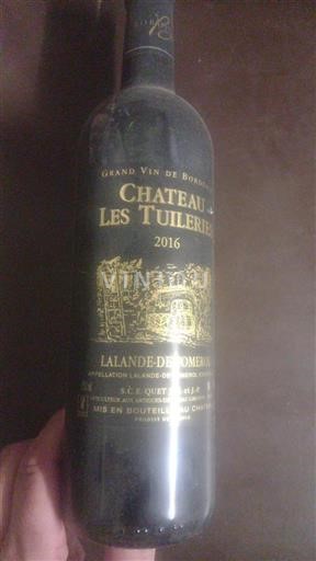 Burdeos Lalande-de-Pomerol Château Les Tuileries 2016