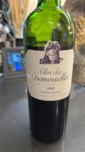 Bordeaux Listrac-Médoc Clos des Demoiselles 2009