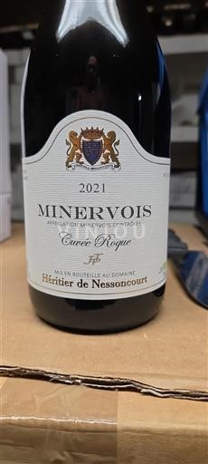 Langvedok Minervois Héritier de Nessoncourt Roque 2021