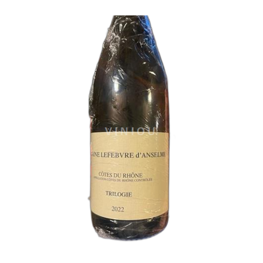 Rona dolina Côtes-du-Rhône Domaine Lefebvre Anselme Trilogie 2022