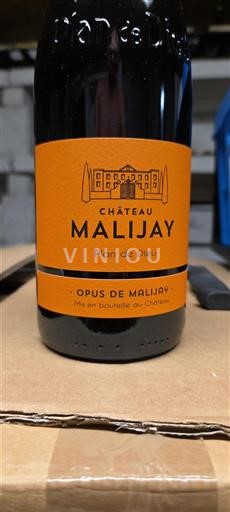 Rhônen laakso Määrittelemätön Château Malijay Opus de Malijay Ei vuosikertaa