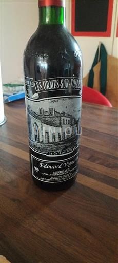 Bordeaux Les Ormes-sur-Voulzie Edouard Vignerons 1990