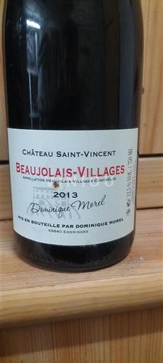 Beaujolais Beaujolais-kylät Château Saint-Vincent 2013