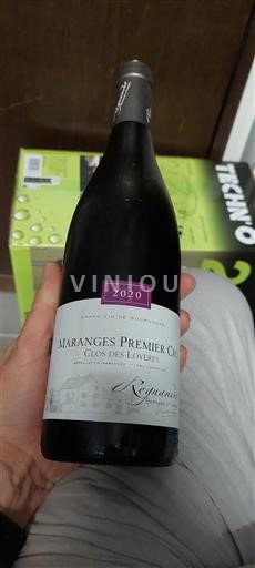 Bourgondië Maranges Premier Cru Regnaudot Clos des Loyères 2020