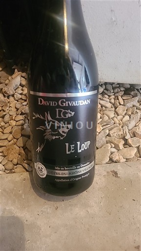 Rhônedalen Côtes-du-rhône-villages David Givaudan Le Loup 2023