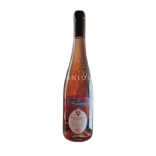 Vin Rosé sec Les Rocquetières 2023 France Vallée de la Loire AOC
