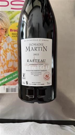 Údolí Rhôny Rasteau Domaine Martin 2022