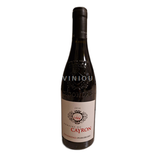 Rhônen laakso Gigondas Domaine du Cayron 2016