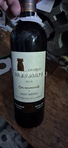 Bordeaux Haut-Médoc Château Tour St Joseph 2010