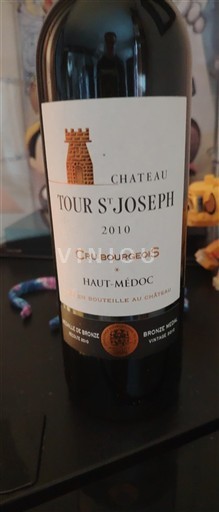 Bordeaux Haut-Médoc Château Tour St Joseph 2010