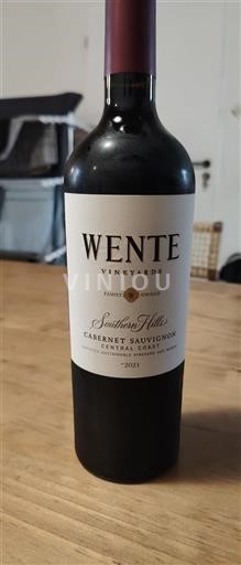 Vùng trồng nho được cấp phép California Central Coast Wente Vineyards Southern Hills 2021