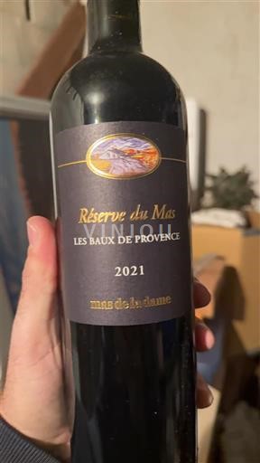 Provansa Ni doloceno Mas de la Dame Réserve du Mas 2021