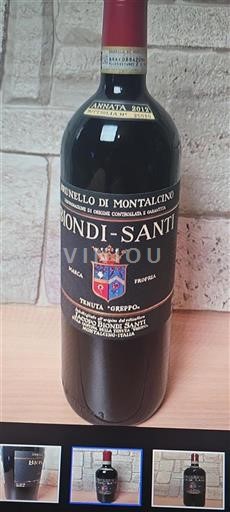 Toscana Brunello di Montalcino. Biondi-Santi Annata 2012