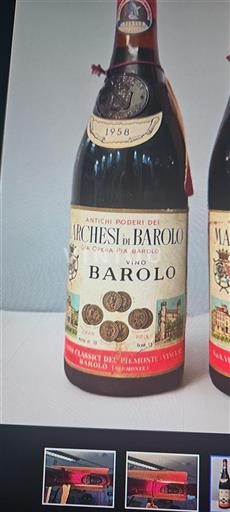 Piemonte Barolo Marchesi di Barolo 1958