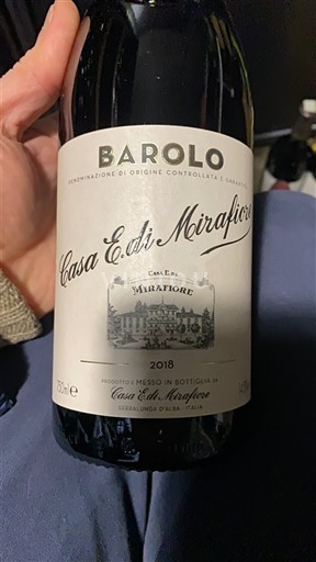 Piemonte Barolo Casa E. di Mirafiore 2018