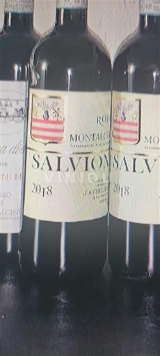 Tuscan Wines Brunello di Montalcino Salvioni 2018
