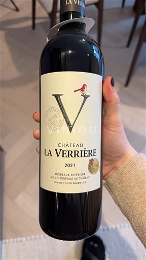 Bordeaux Bordeaux Supérieur Château La Verrière 2021