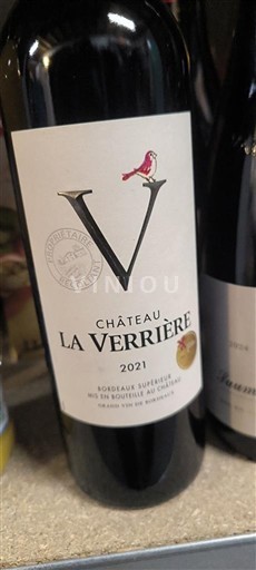 Bordeaux Bordeaux Supérieur Château La Verrière 2021