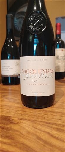 Rhônen laakso Vacqueyras Domaine Miramont Ei vuosikertaa