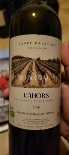 Sydväst Cahors Ch. Cantelauze Prestige 2018