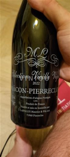 Borgogna Mâcon e Mâcon-Villages Lapalus Maurice & Fils Sélection Vieille Vigne 2022
