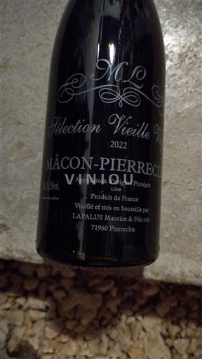 Borgogna Mâcon e Mâcon-Villages Lapalus Maurice & Fils Sélection Vieille Vigne 2022