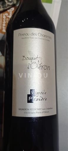 Poitou-Charentes Pineau-des-Charentes Vignoble Pradère Bouquet d'Oléron Không niên vụ
